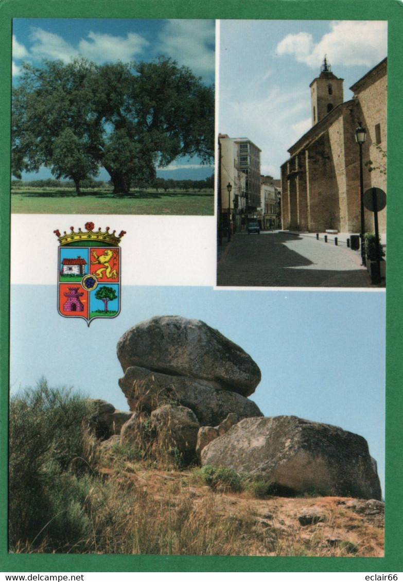 Navalmoral De La Mata Ville Située En Estrémadure Dans La Province De Cáceres.CPM Multivues Année 1980 - Cáceres