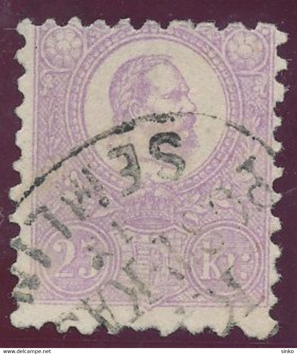 1871. Lithography 25kr Stamp, K.K. SEMLIN - ...-1867 Vorphilatelie
