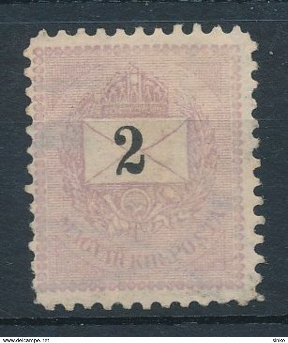 1889. Black Number 2kr Stamp - Nuevos