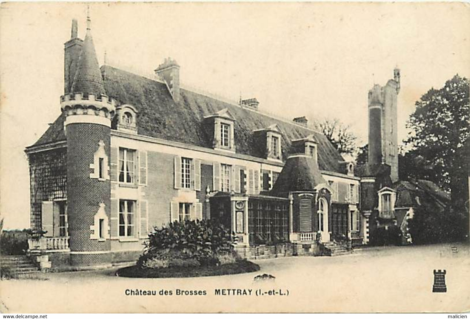 -dpts Div.-ref.BG963- Indre Et Loire  - Mettray - Château Des Brosses - Châteaux - - Mettray