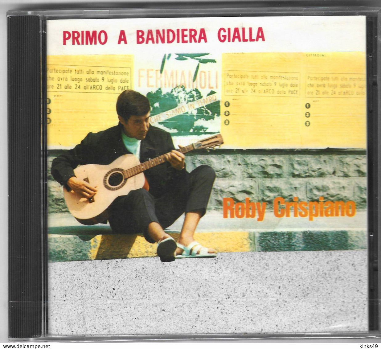 ROBY CRISPIANO : Solidarietà Per Un Amico / CD SIGILLATO / 1994 Giallo Records - Autres - Musique Italienne