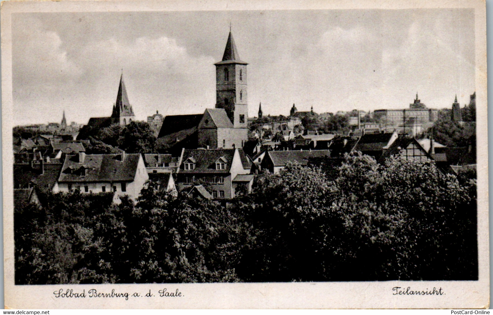 41565 - Deutschland - Bernburg A. D. Saale , Solebad , Teilansicht - Nicht Gelaufen - Bernburg (Saale)