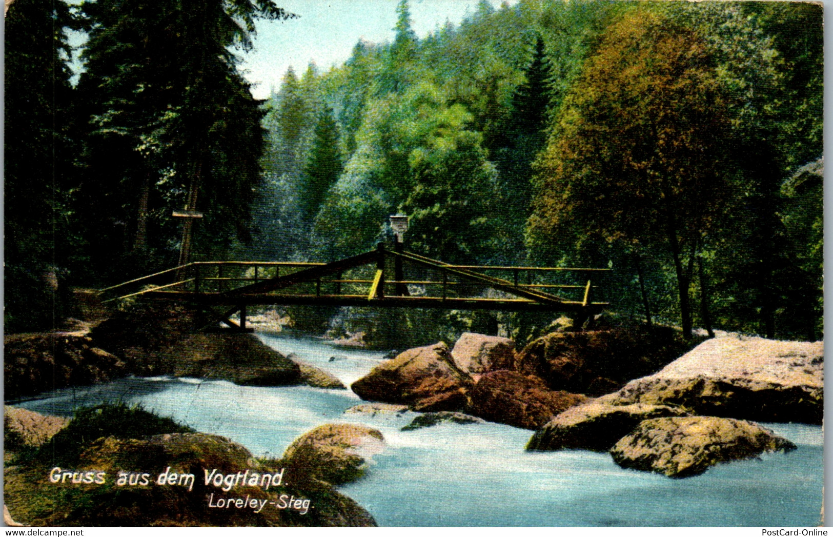 41578 - Deutschland - Vogtland , Gruss Aus , Loreley Steig - Gelaufen - Vogtland