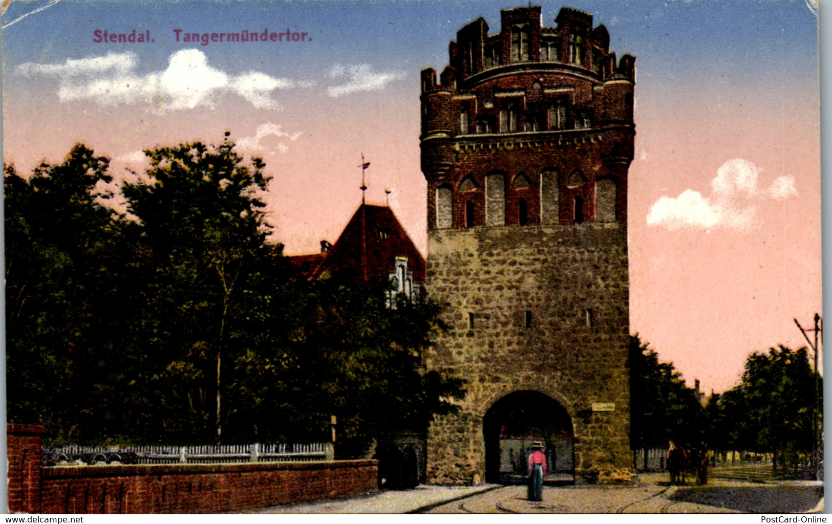 41637 - Deutschland - Stendal , Tangermündertor - Gelaufen - Stendal
