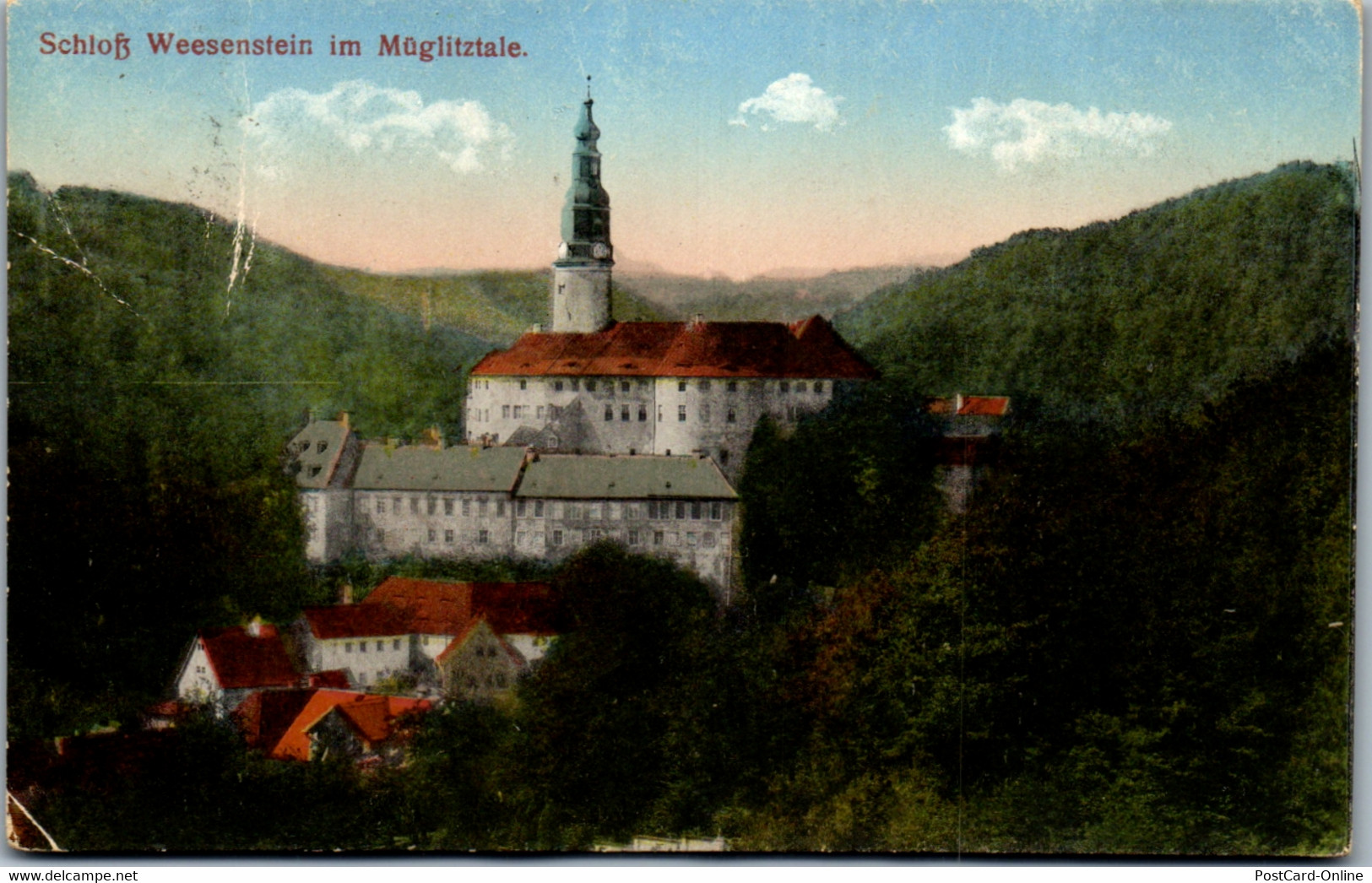 41696 - Deutschland - Schloss Weesenstein Im Müglitztal - Gelaufen - Weesenstein A. D. Mueglitz
