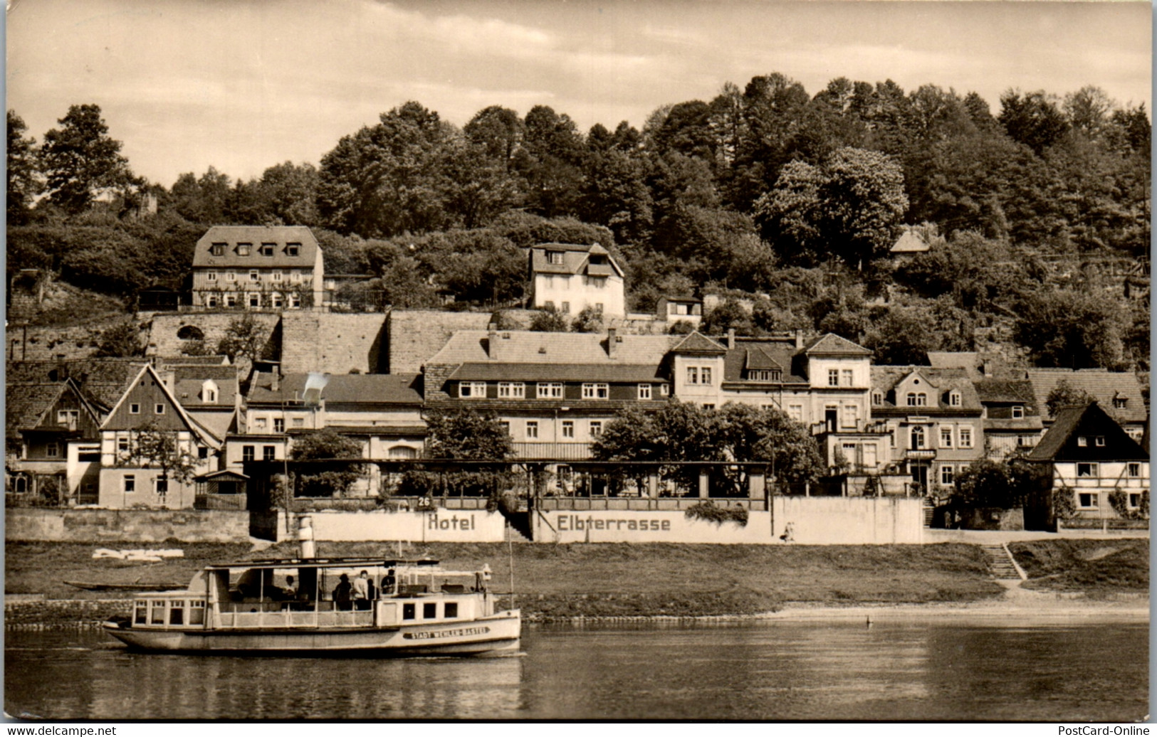 41739 - Deutschland - Stadt Wehlen , Hotel Elbterrasse , Sächsische Schweiz - Gelaufen - Wehlen