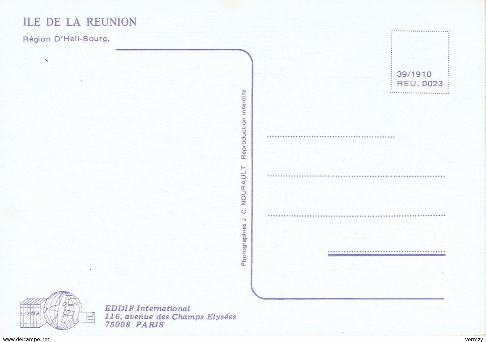 Région D'Hell-Bourg - Autres & Non Classés