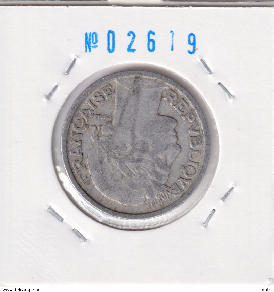 France 2 Francs 1947 B Km#886a.2 - 2 Francs