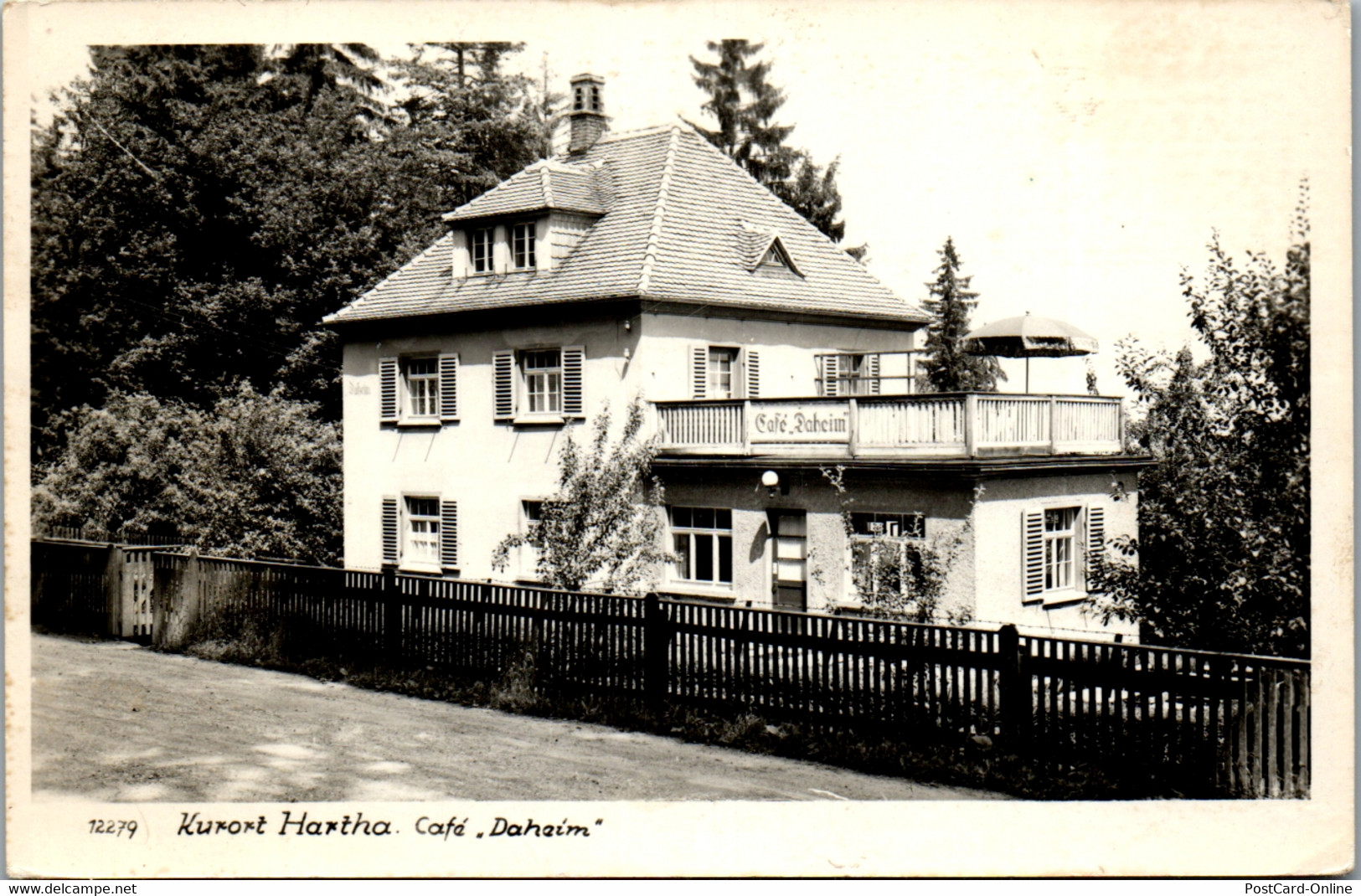 41868 - Deutschland - Hartha , Cafe Daheim - Gelaufen - Hartha