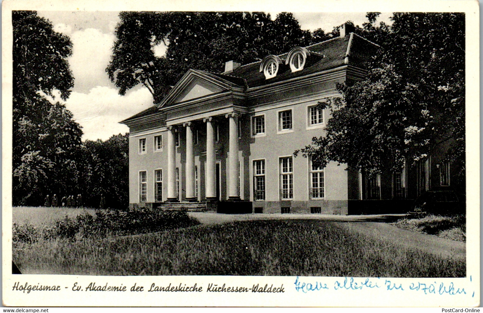 41953 - Deutschland - Hofgeismar , Ev. Akademie Der Landeskirche Küchessen Waldeck - Gelaufen - Hofgeismar