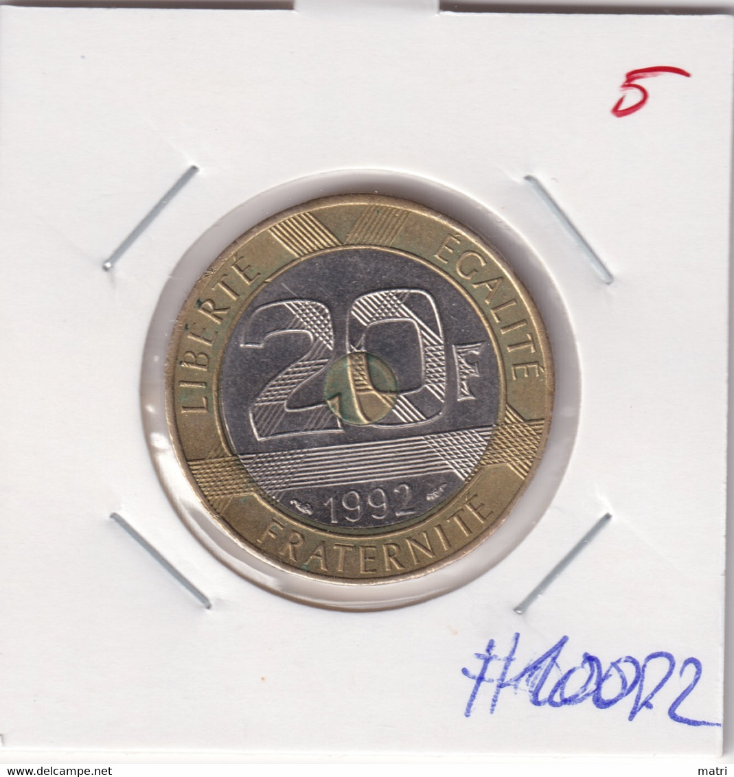 France 10 Francs 1986 Km#1008.2 - 20 Francs