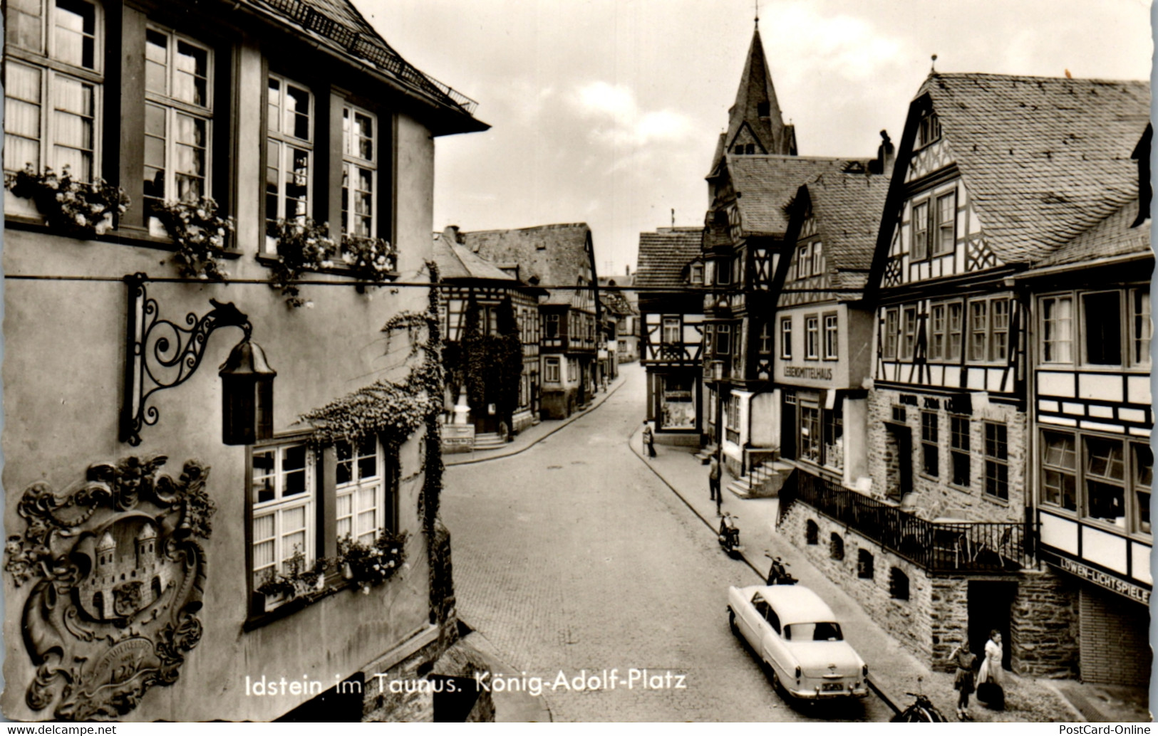 42063 - Deutschland - Idstein Im Taunus , König Adolf Platz , Auto - Gelaufen - Idstein