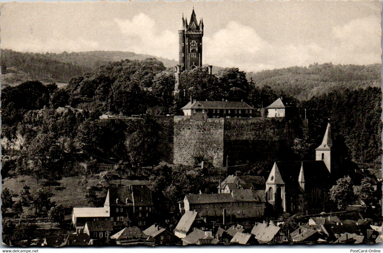 42082 - Deutschland - Dillenburg , Blick Zum Wilhelmstum - Gelaufen - Dillenburg