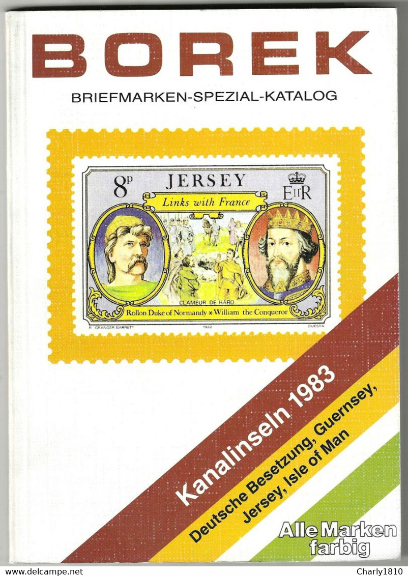 Borek  Spezial Katalog Kanalinseln 1983 - Catalogues