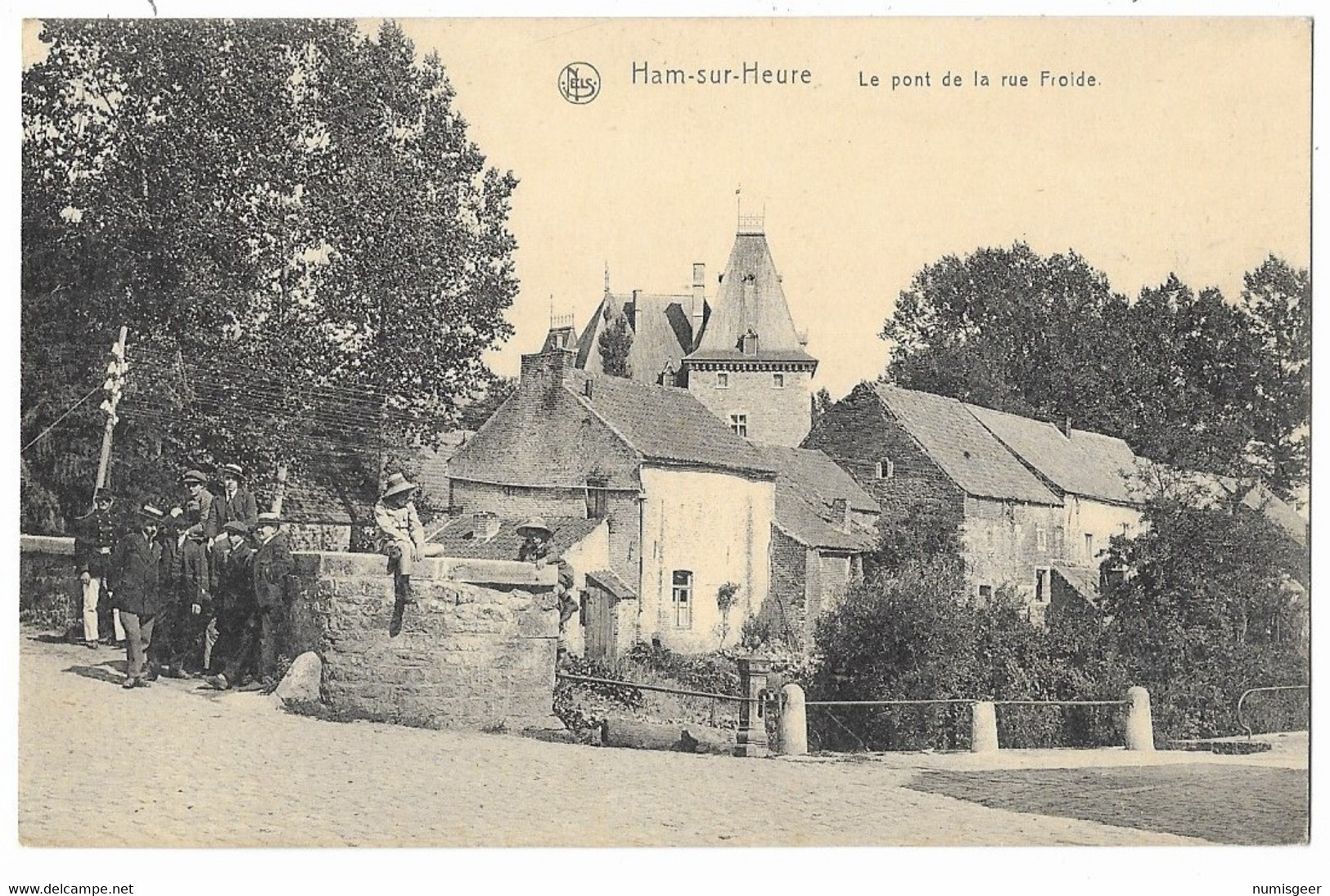 HAM-sur-HEURE  --  Le Pont De La Rue Froide - Ham-sur-Heure-Nalinnes