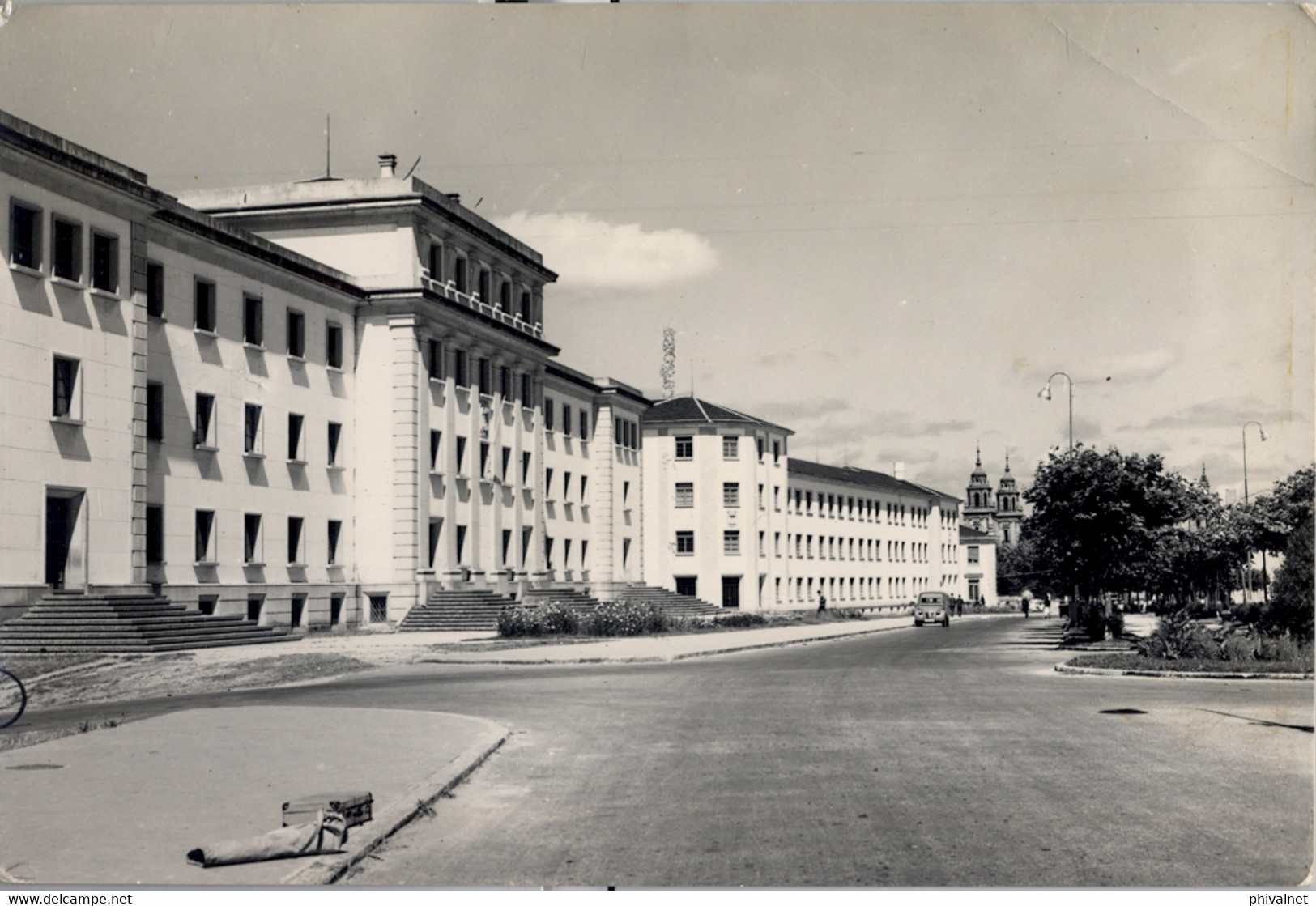 GALICIA , LUGO , T.P. NO CIRCULADA , AVENIDA DE RAMÓN FERREIRA , ESCUELA NORMAL - Lugo