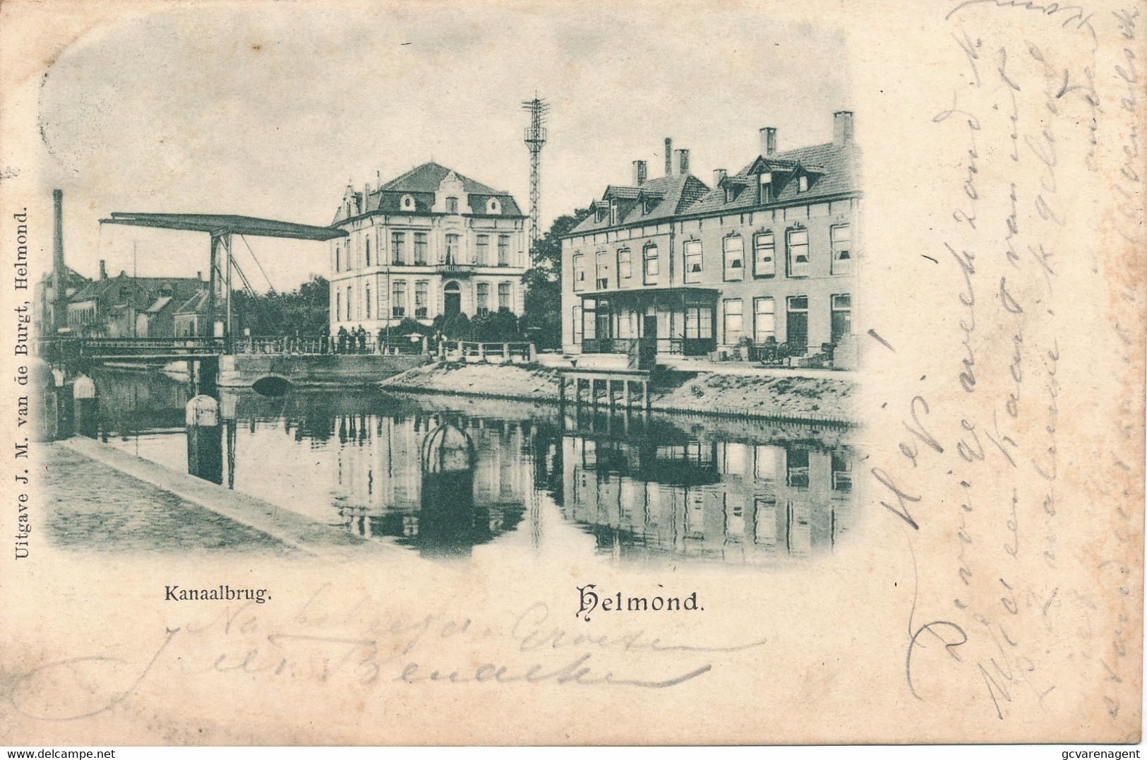 HELMOND  KANAALBRUG        2 SCANS - Helmond