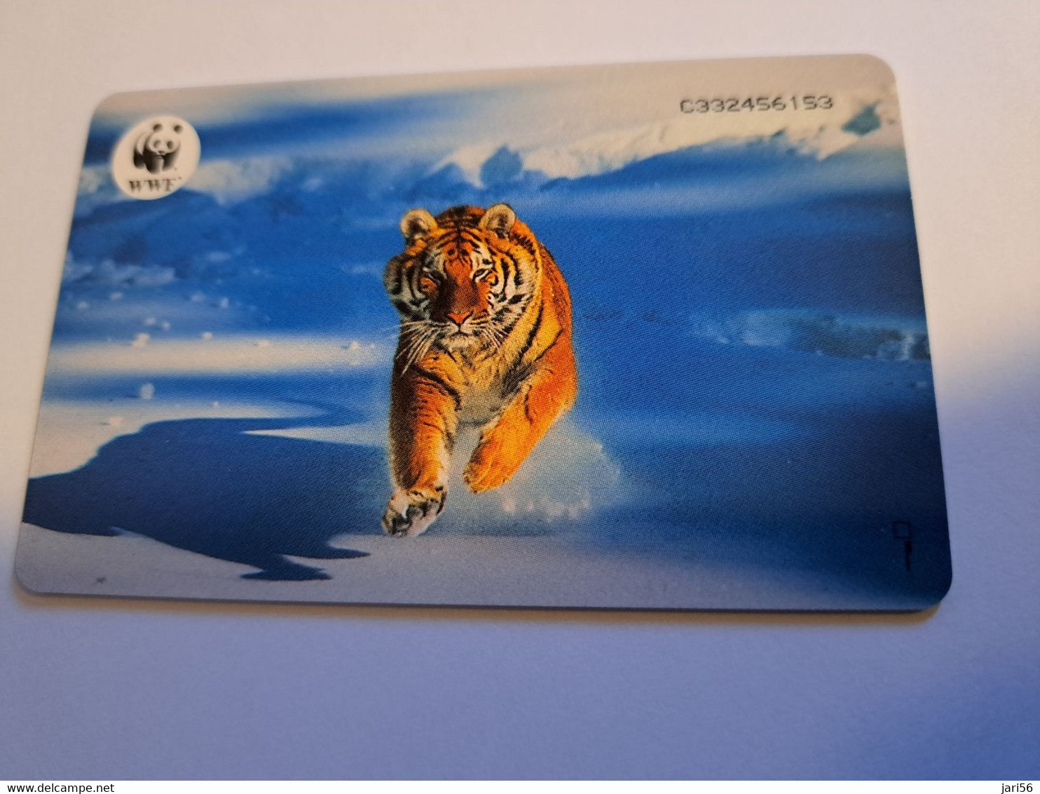 NETHERLANDS / WWF/WNF 1x TIGER/TIGRE  / CHIP ADVERTISING /DIFFICULT /  HFL 2,50 /CRD 531.01  MINT !!  ** 11987** - Privadas
