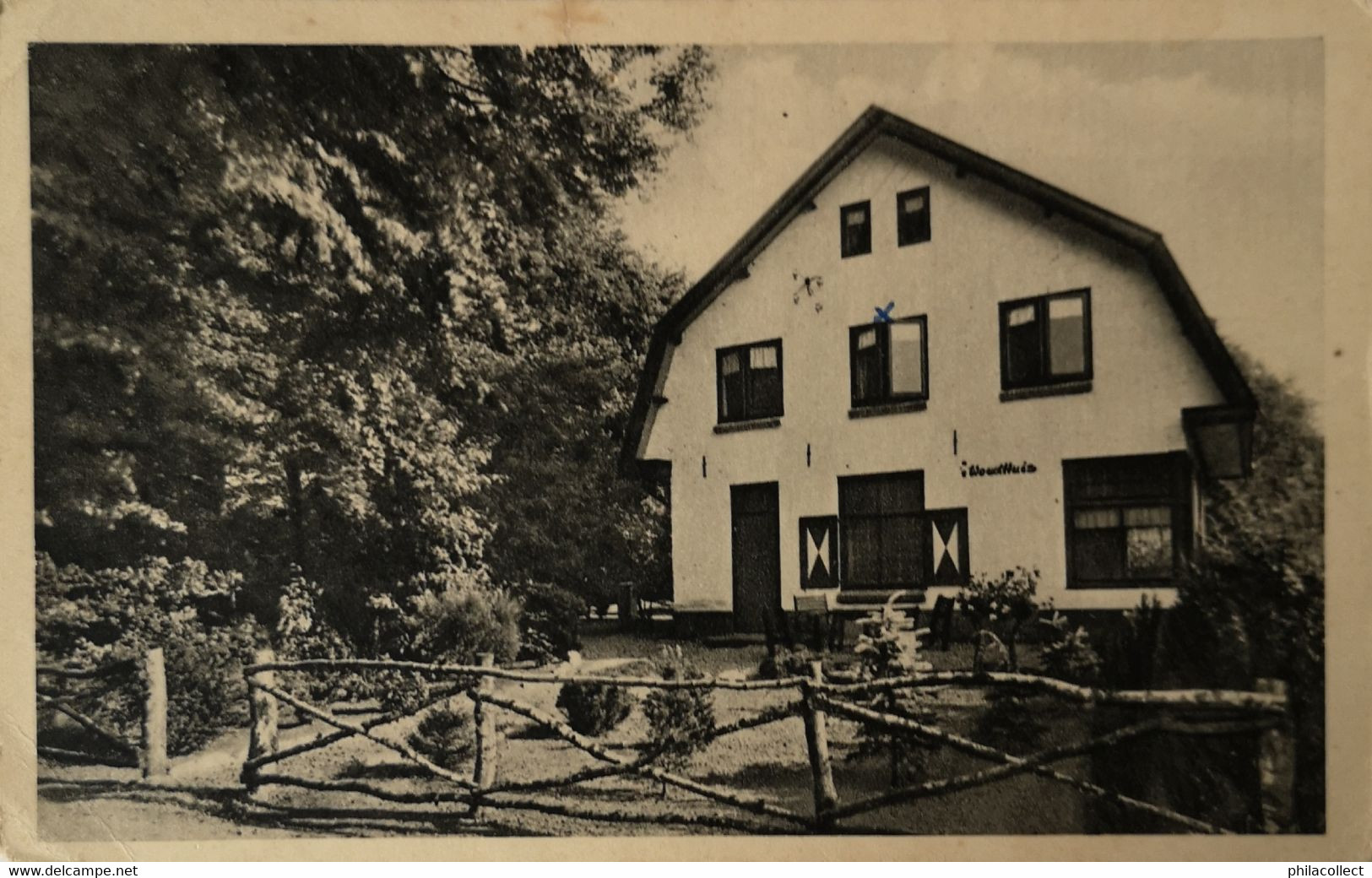 Putten (Gld.) Pension 't Woudhuis 1950 - Putten