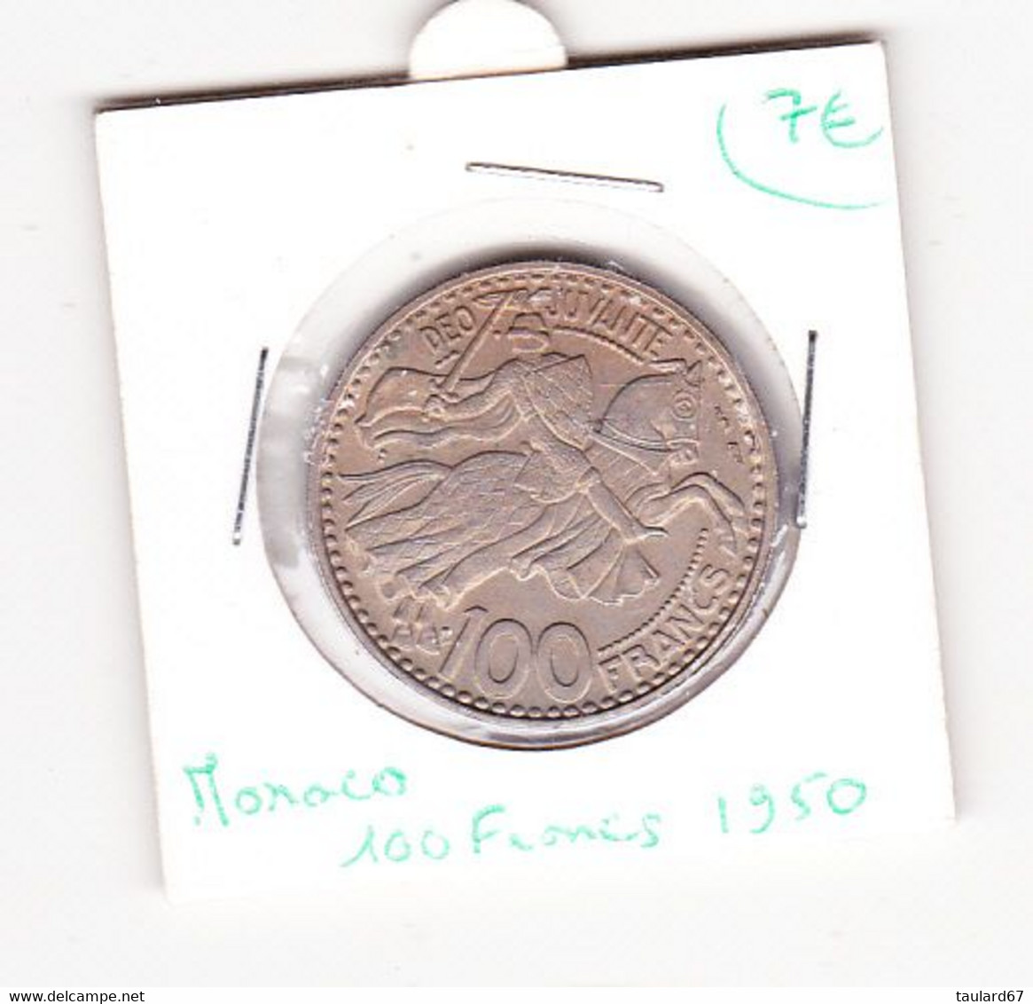 Monaco 100 Francs 1950 - 1949-1956 Anciens Francs