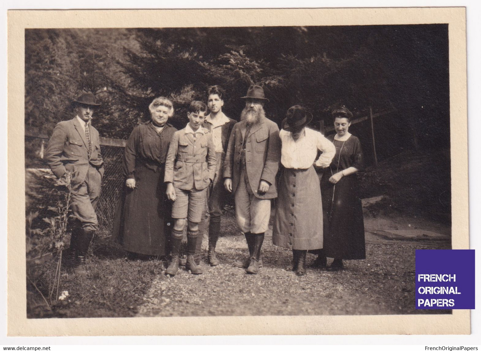 La Basse Scie 54 - Rare Petite Photo 1923 8x5,5cm Massif Des Vosges Angomont Env. Cirey Val Et Chatillon A86-22 - Lugares