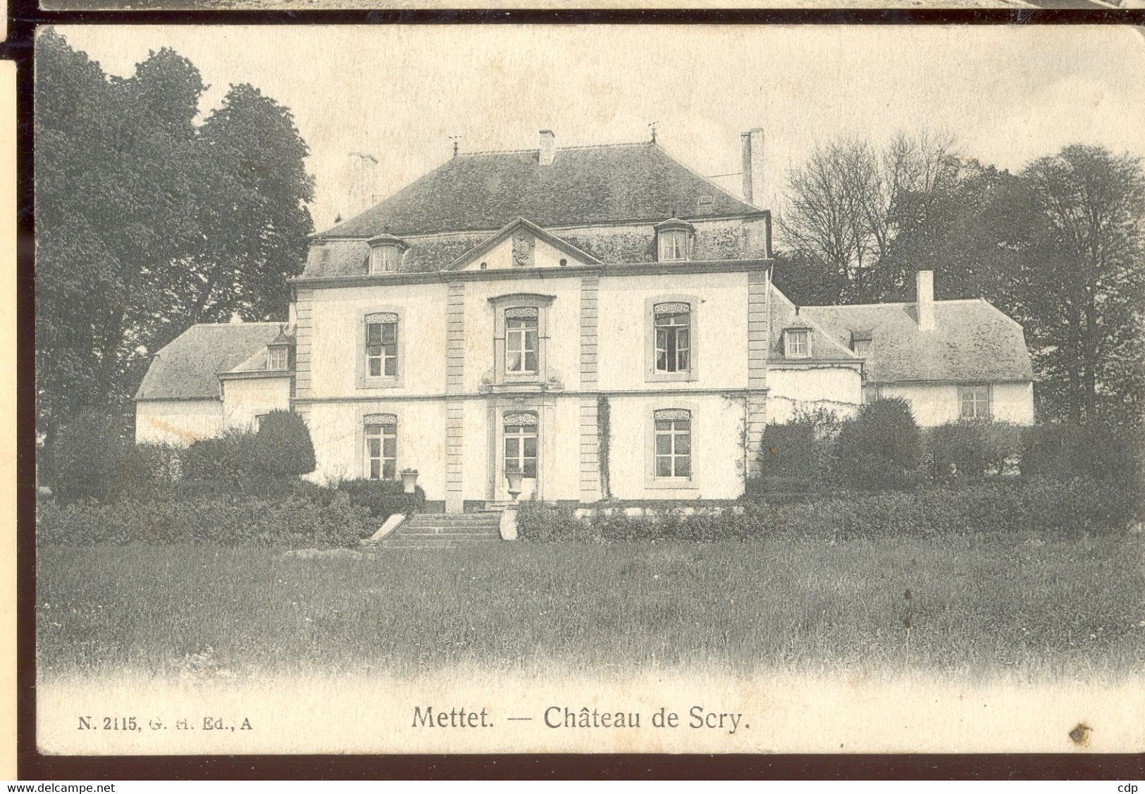 Cpa Mettet   Chateau - Mettet