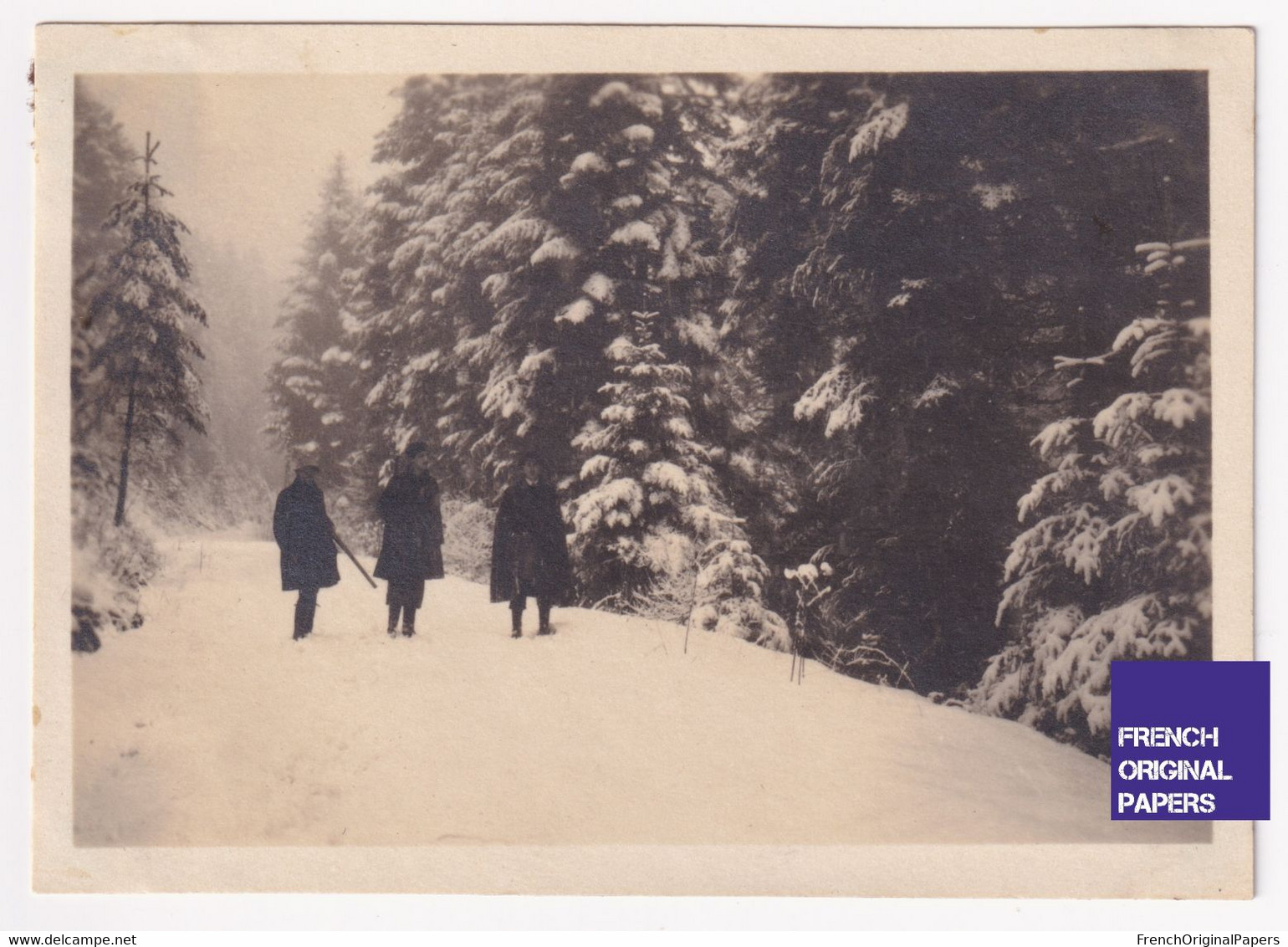 La Basse Scie 54 Chasse - Rare Petite Photo 1923 8x5,5cm Massif Des Vosges Angomont Env. Cirey Val Et Chatillon A86-23 - Lugares