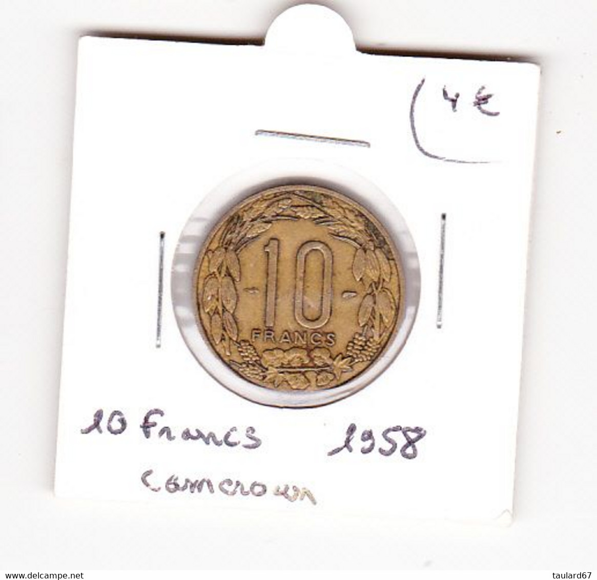 Cameroun 10 Francs 1958 - Kameroen