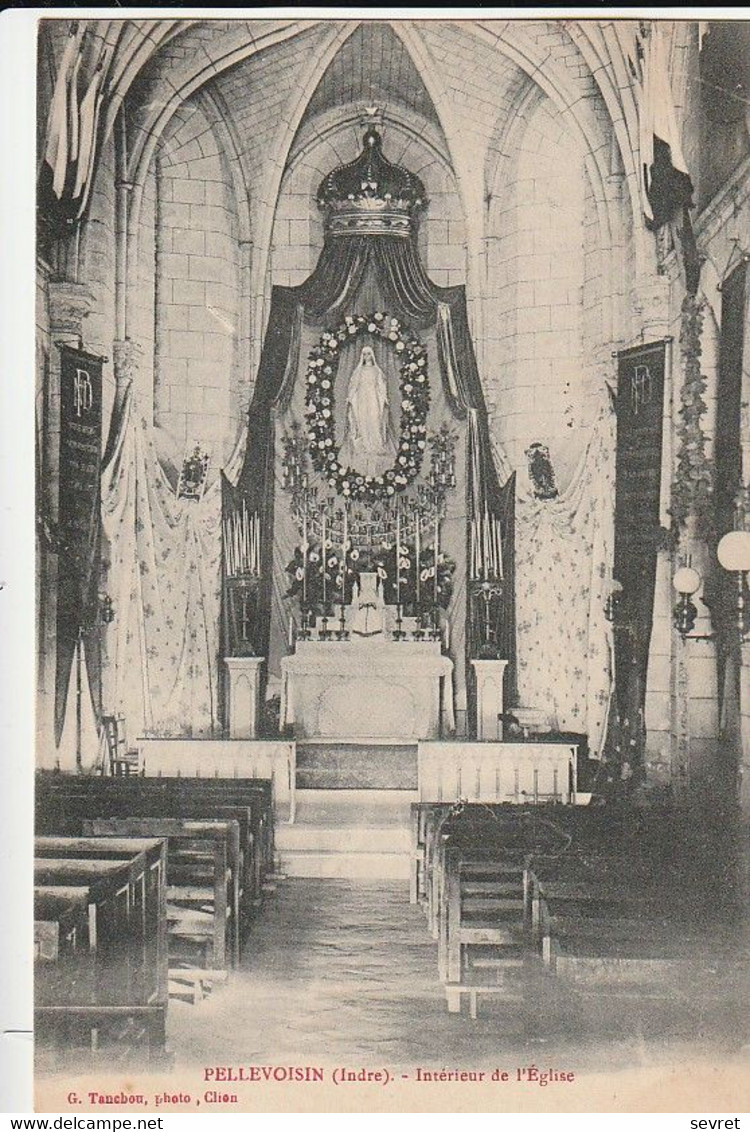 PELLEVOISIN - Intérieur De L'Eglise - Other & Unclassified