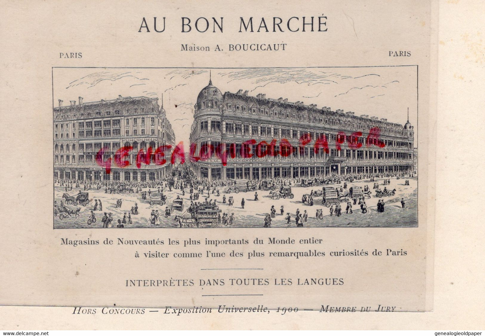 CHROMO AU BON MARCHE - FRUITS ANIMES -FETE AUX PRUNIERS -LA REINE CLAUDE-MIRABELLE-PRUNE DE MONSIEUR-BRUGNON-GOUPIL - Au Bon Marché