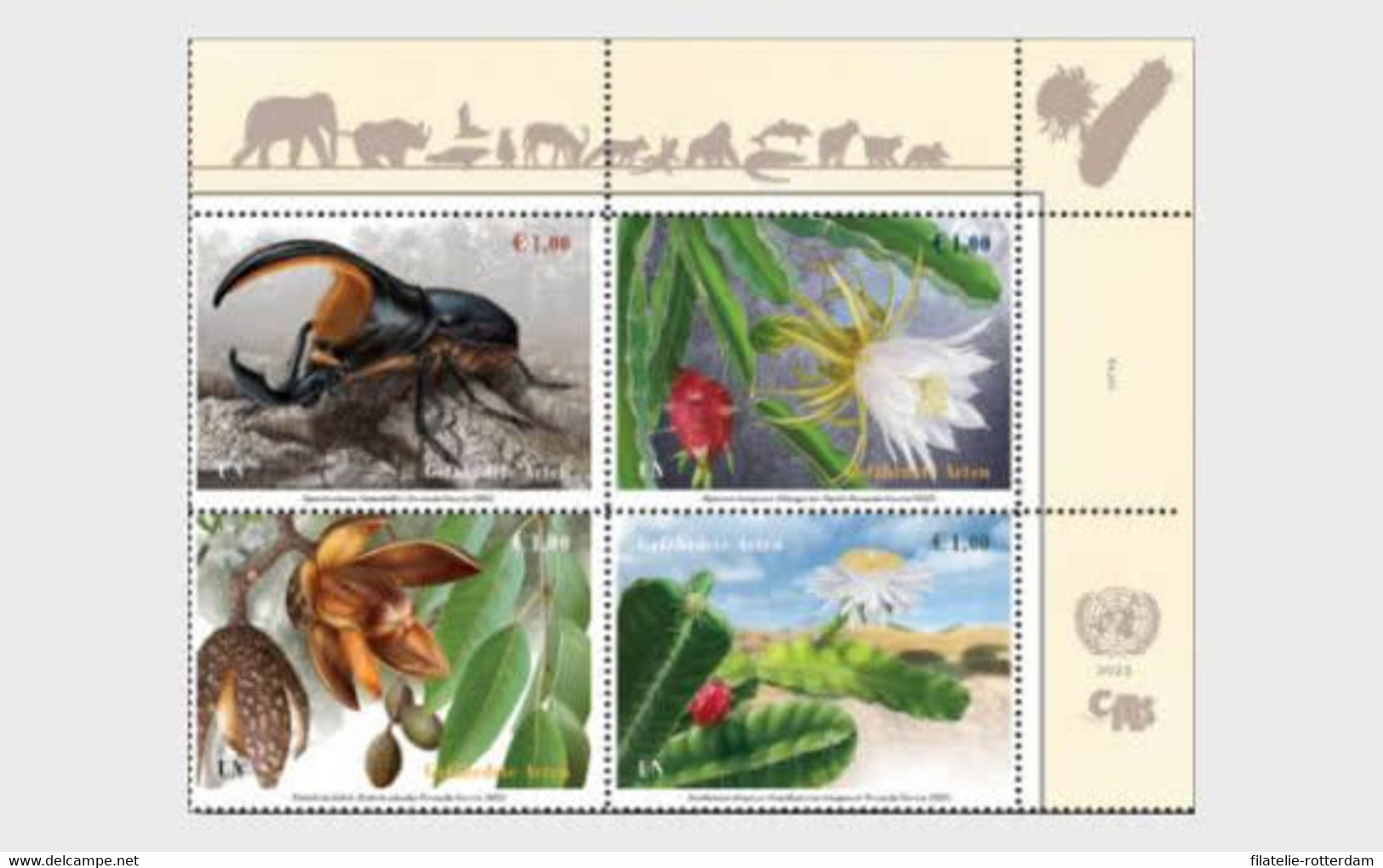 UN / VN - Postfris / MNH - Complete Set Endangered Animals 2022 - Neufs