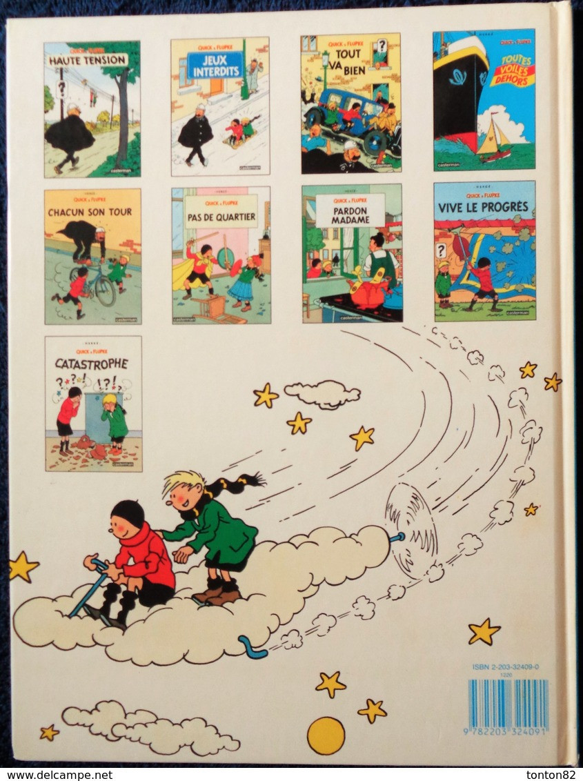 Hergé - Quick & Flupke - Catastrophe - Casterman -  ( 1988 ) . - Quick Et Flupke