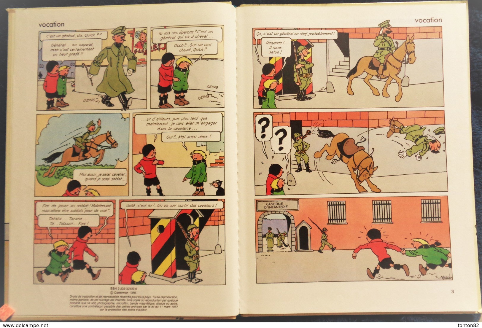 Hergé - Quick & Flupke - Catastrophe - Casterman -  ( 1988 ) . - Quick Et Flupke