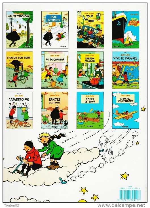 Hergé - Quick & Flupke - Farces Et Attrapes - Casterman -  ( 1989 ) . - Quick Et Flupke