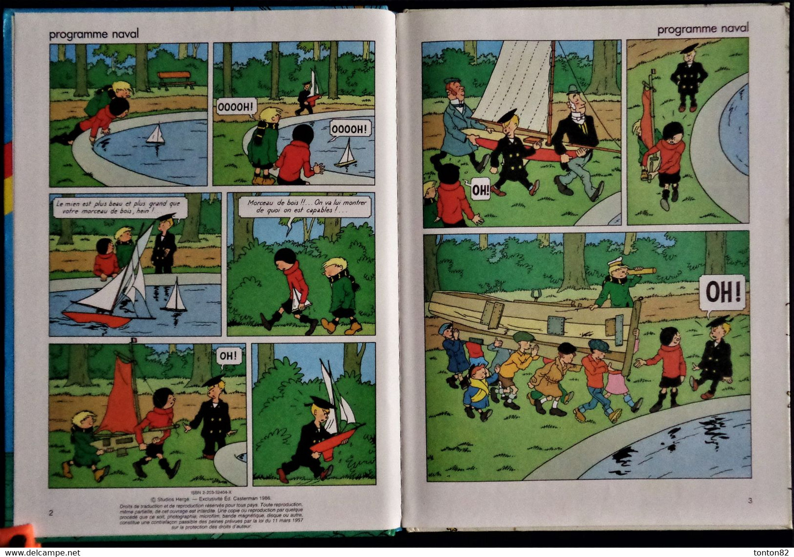 Hergé - Quick & Flupke - Toutes Voiles Dehors Casterman - ( 1986 ) . - Quick Et Flupke