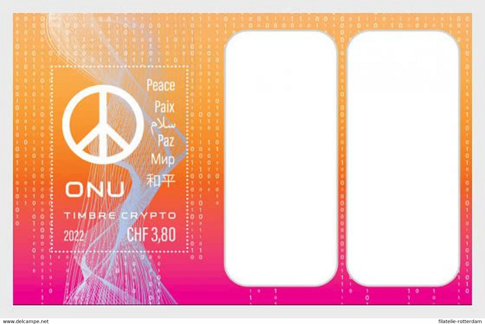 UN / VN - Postfris / MNH - Crypto Stamp 2022 - Nuovi