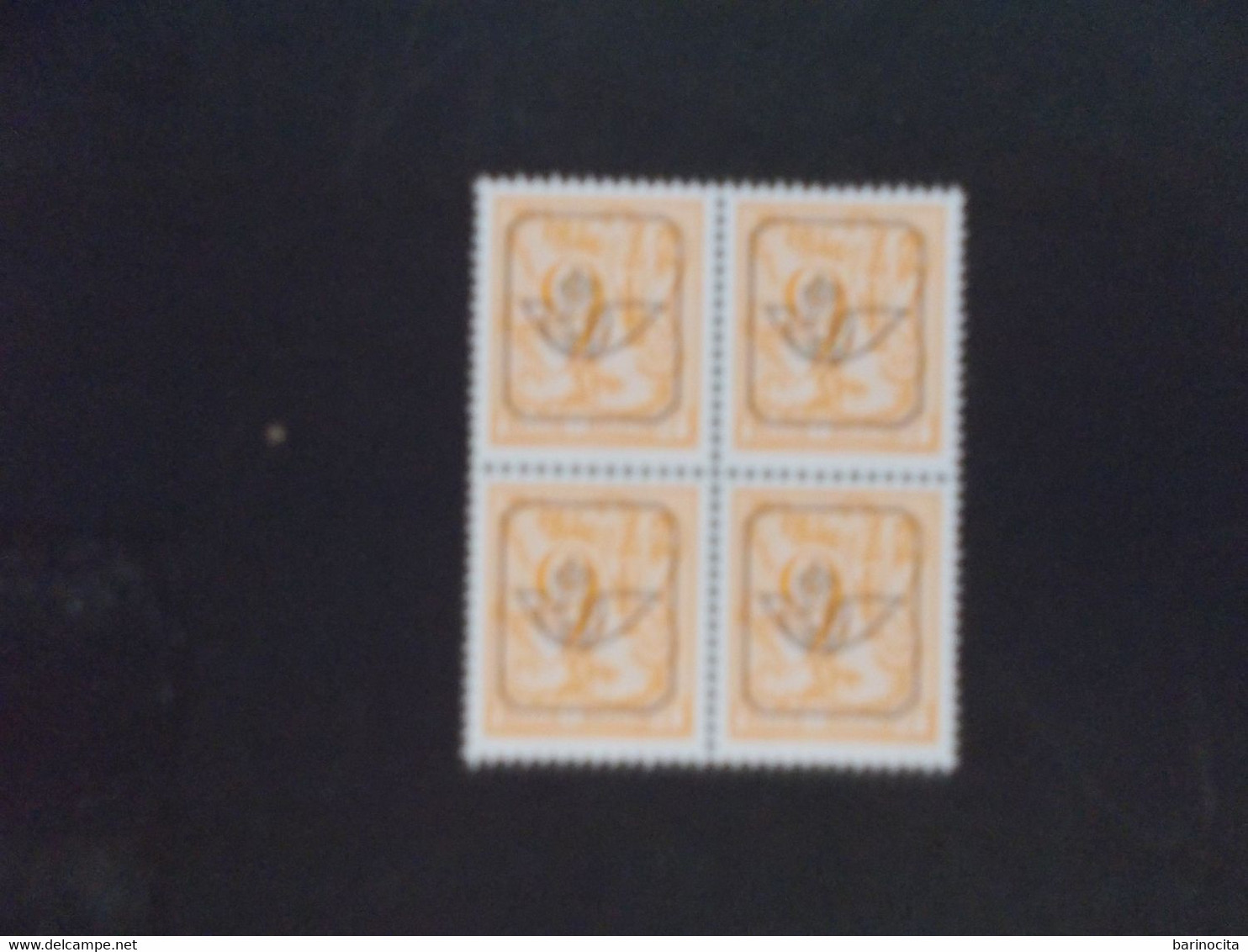 BELGIQUE  - EN BLOCS DE 4    N° 814    Année  1984/ 85  Neuf XX   Sans Charnieres Voir Photo - Typo Precancels 1967-85 (New Numerals)