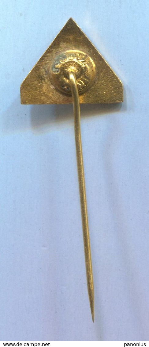 Swan Schwan - Labud Zagreb, Vintage Pin Badge Abzeichen, Enamel - Animaux