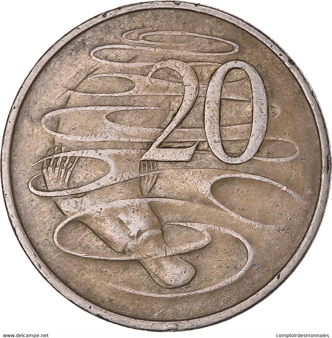 Monnaie, Australie, 20 Cents, 1968 - 20 Cents