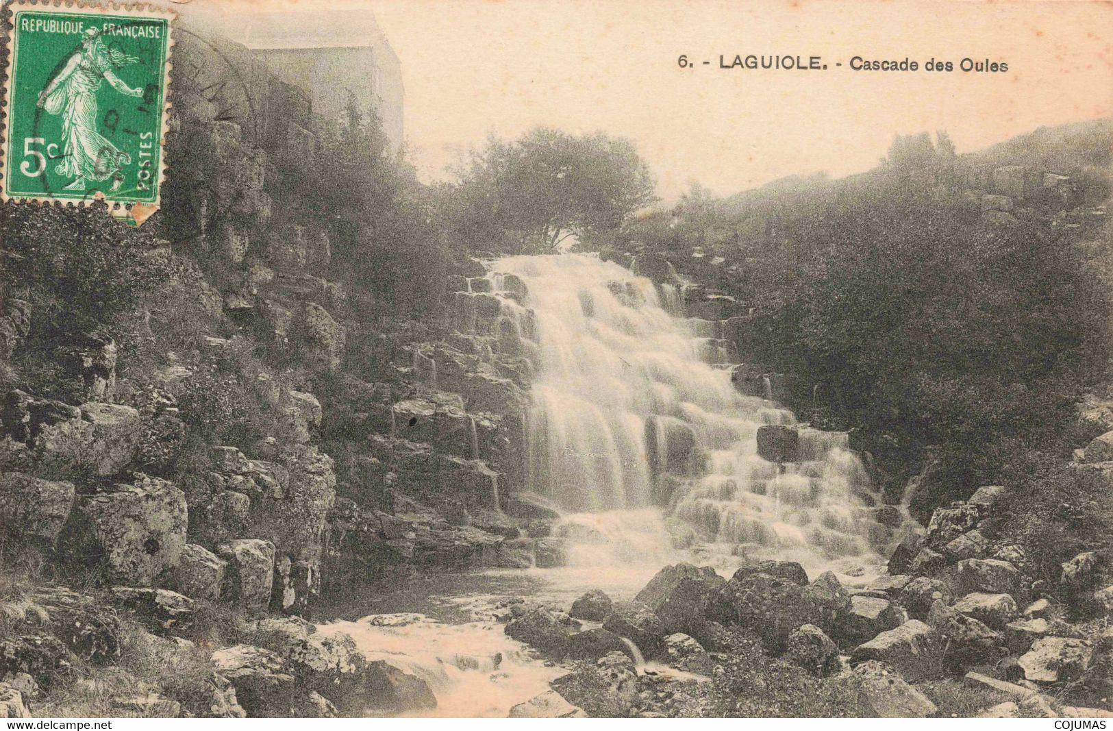 12 - LAGUIOLE - S06878 - Cascade Des Ouies - L1 - Laguiole