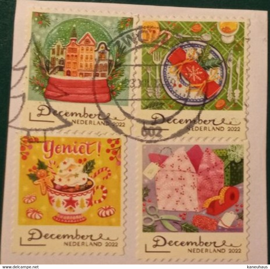 2022 Michel Nr. ? Weihnachten 4 Marken Gestempelt - Used Stamps