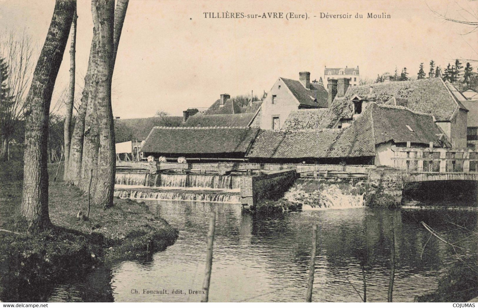 27 - TILLERES SUR AVRES - S06894 - Déversoir Du Moulin - L1 - Tillières-sur-Avre