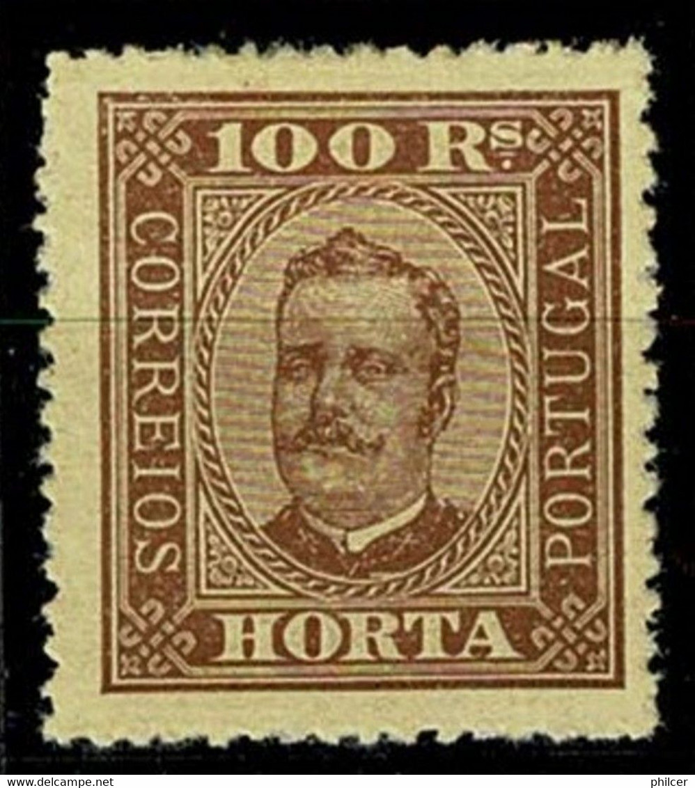 Horta, 1892/3, # 9 Dent. 13 1/2, MH - Horta