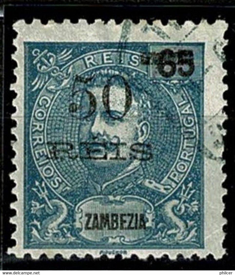 Zambézia, 1905, # 54, Used - Zambèze