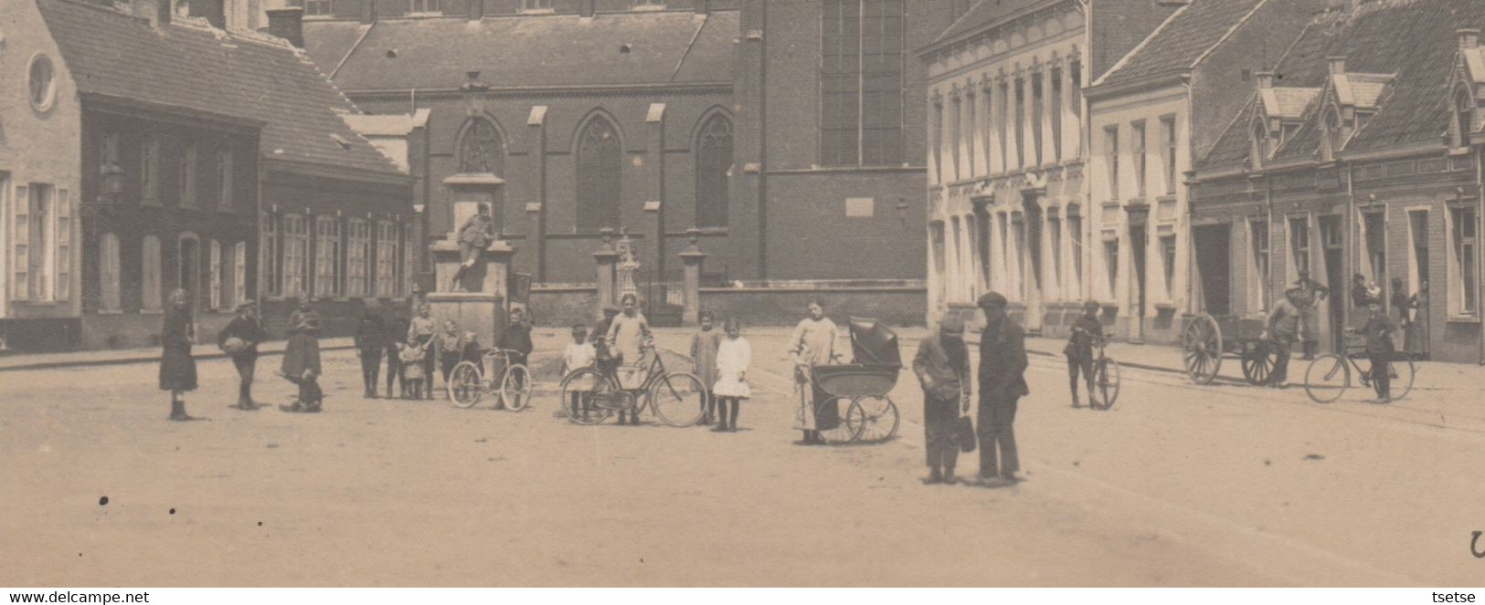 Herenthout - De Markt ... Geanimeerd - 1921 ( Verso Zien ) - Herenthout