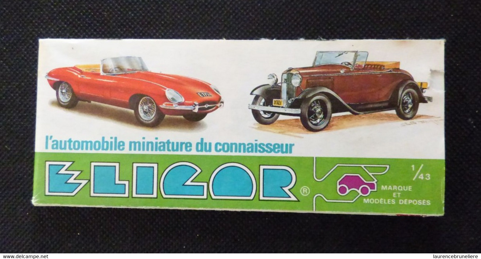 PETIT CATALOGUE  DEPLIANT ELIGOR (L'AUTOMOBILE MINIATURE DU CONNAISSEUR)  1976 - Collections