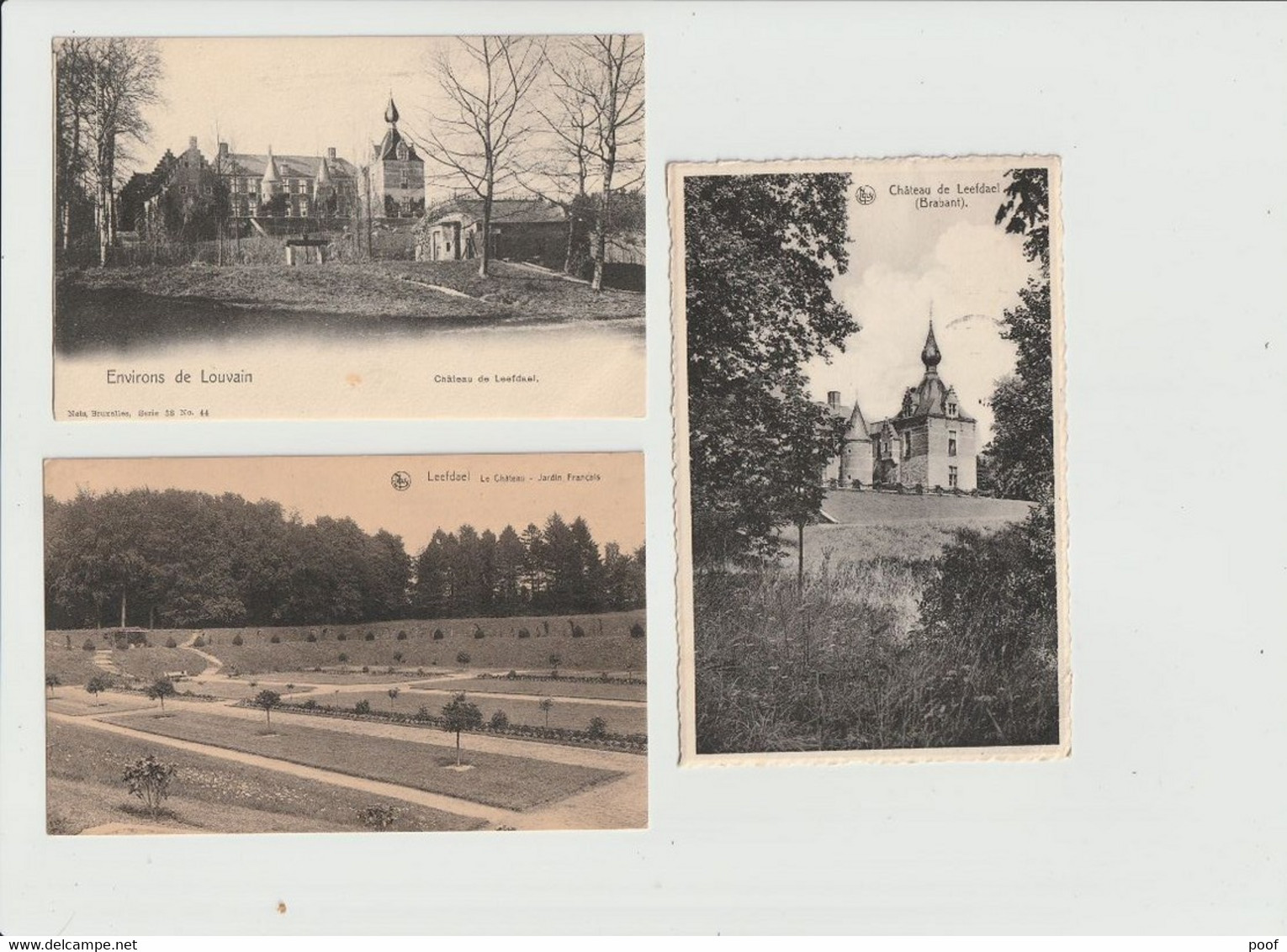 Leefdael / Leefdaal : Château --- 3 Cp - Tervuren