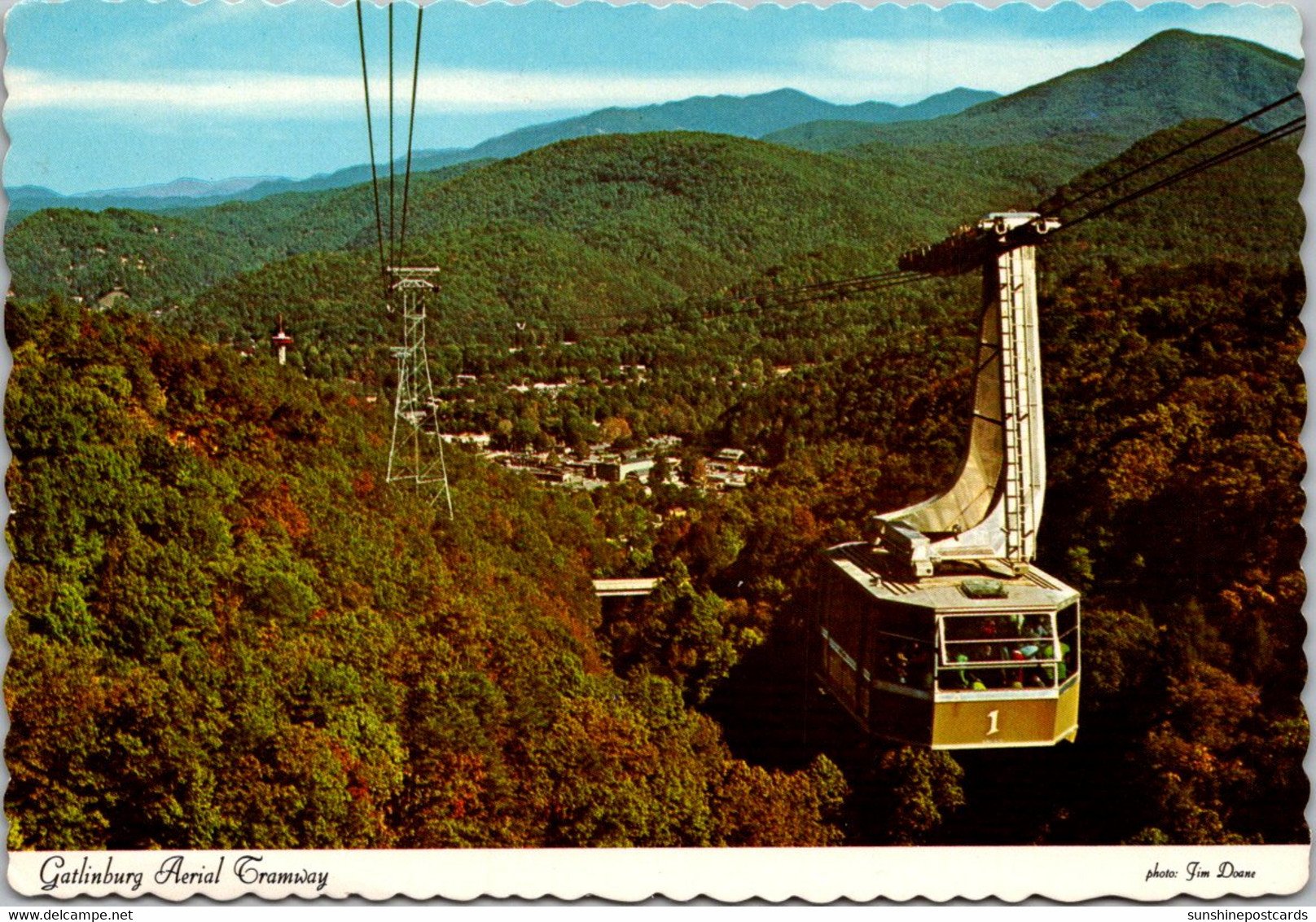 Tennessee Gatlinburg Aerial Tramway - Smokey Mountains