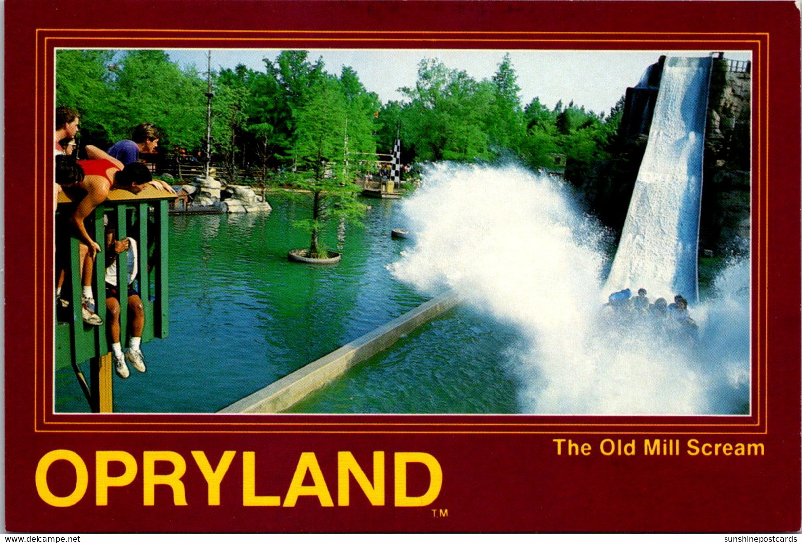 Tennessee Nashville Opryland The Old Mill Scream Amusement Ride - Nashville