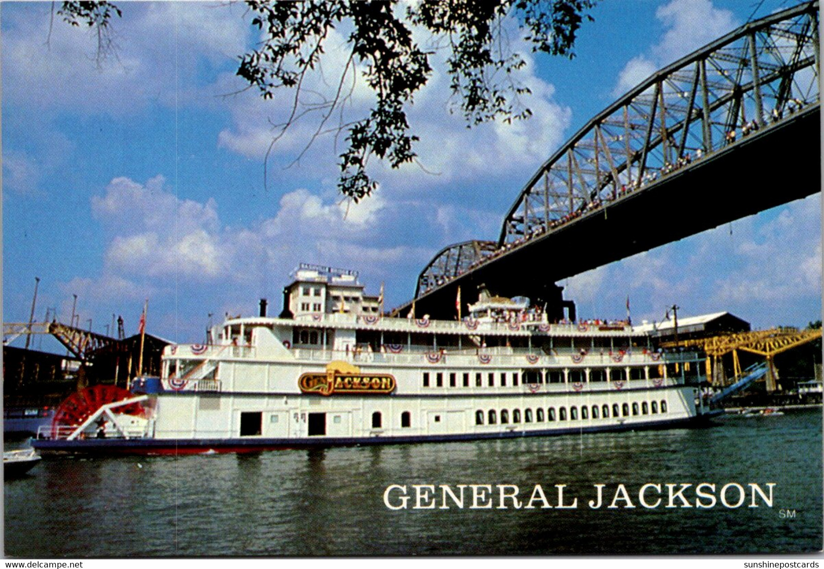 Tennessee Nashville The General Jackson Heading Up River From Downtown - Nashville